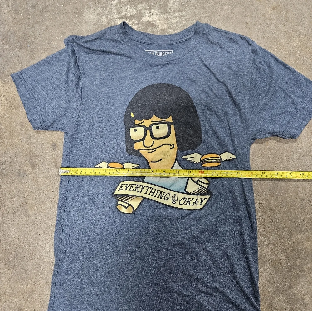 Bobs Burgers Tina Belcher Shirt Size Medium. Everything is alright shirt. - Picture 4 of 4